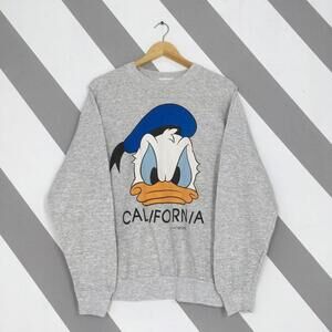 Donald Duck Dsney Sweatshirt Velva Sheen Dsney Donald Duck